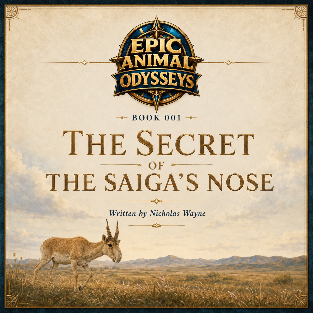 The Secret of the Saiga’s Nose — Epic Animal Odysseys Book 001 cover