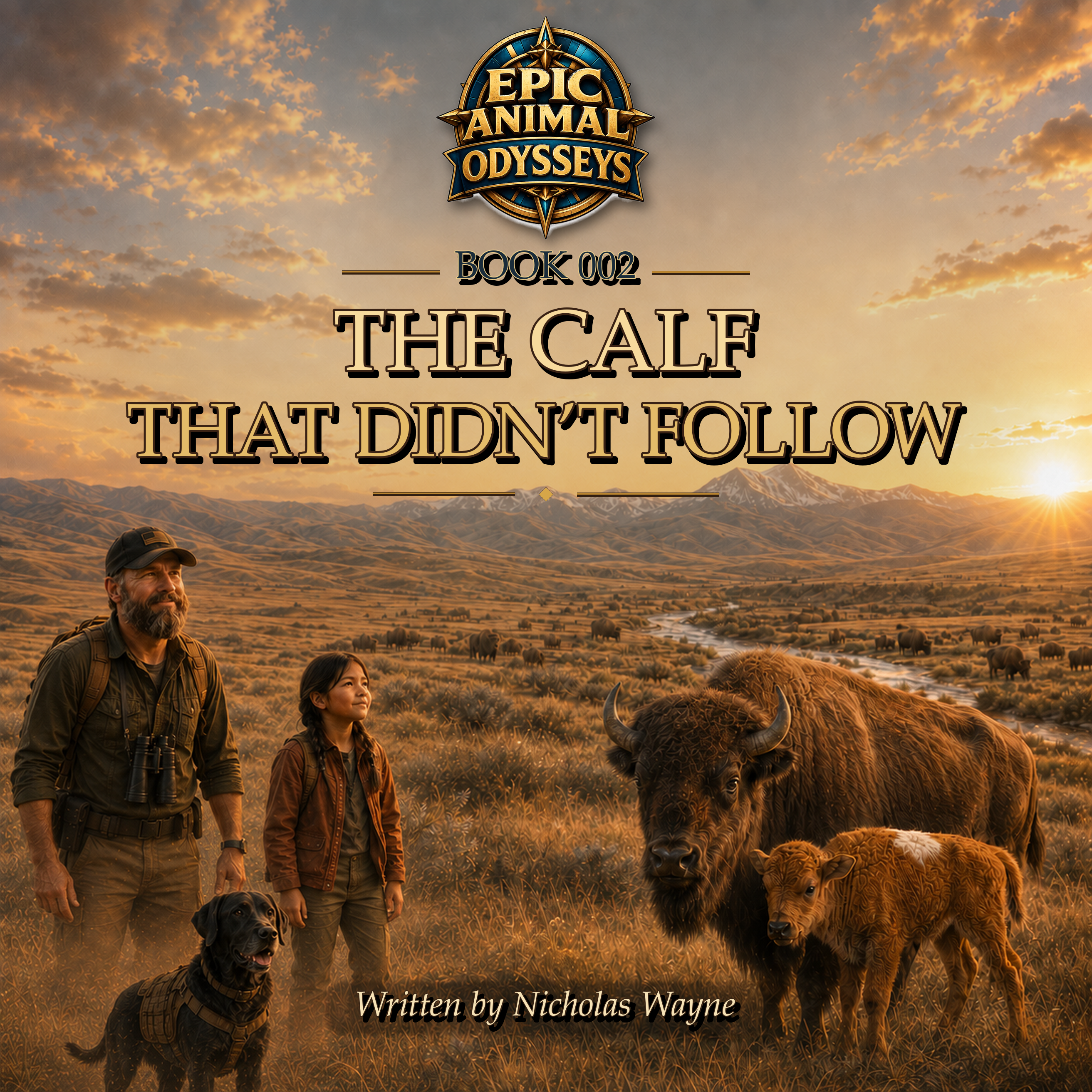 The Calf That Didn’t Follow — Epic Animal Odysseys Book 002 cover